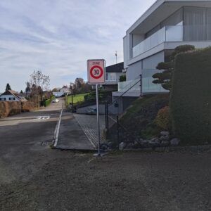 Tempo 30 Signalständer