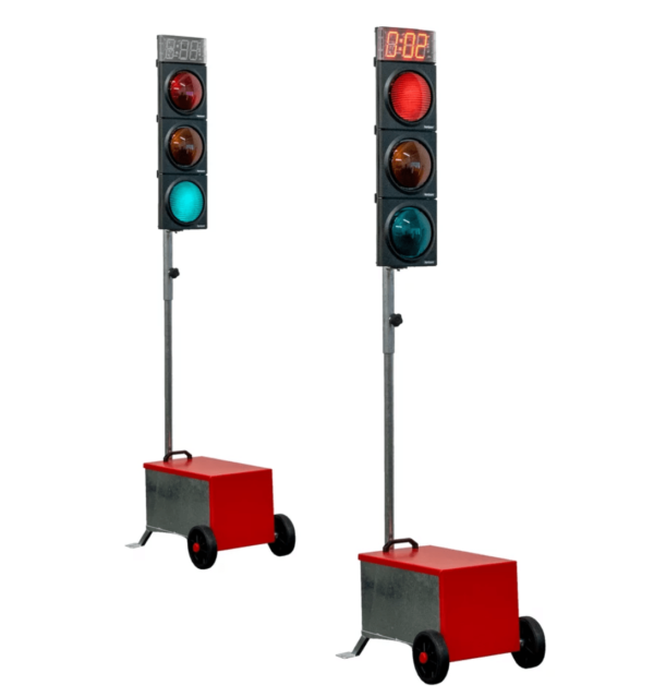 Mobile Lichtsignalanlage