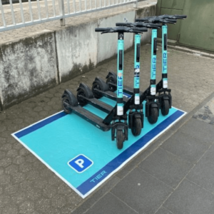 Temporäre Markierungen mittels Asphaltfolie