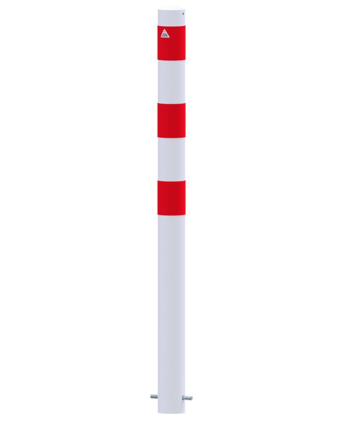 absperrpfosten zum einbetonieren