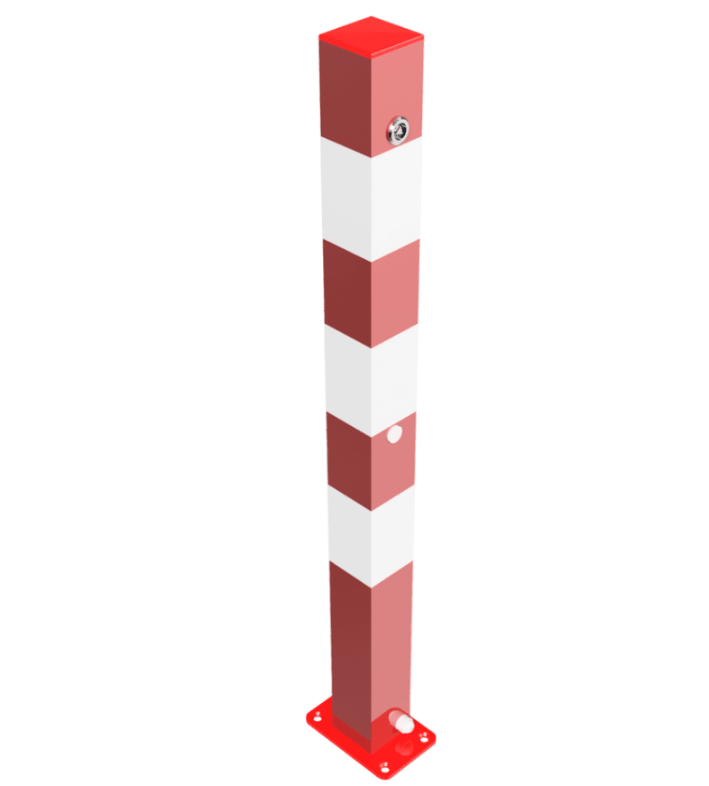 kippbare absperrpfosten